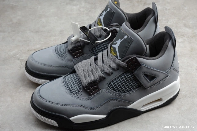 Kick Theory 308497-007 Jordan 4 (2019) Retro Cool Grey Air 0815